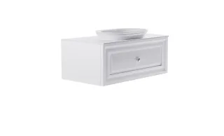 Тумба с раковиной Astra-Form Шарм 4631177713736 100 см белый матовый